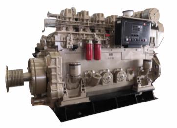 Motor diésel marino serie L6190